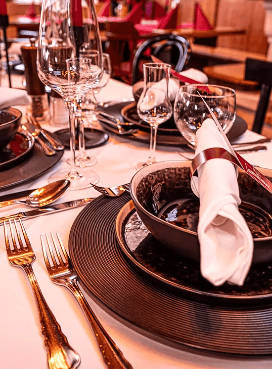 restaurant-tischgedeck